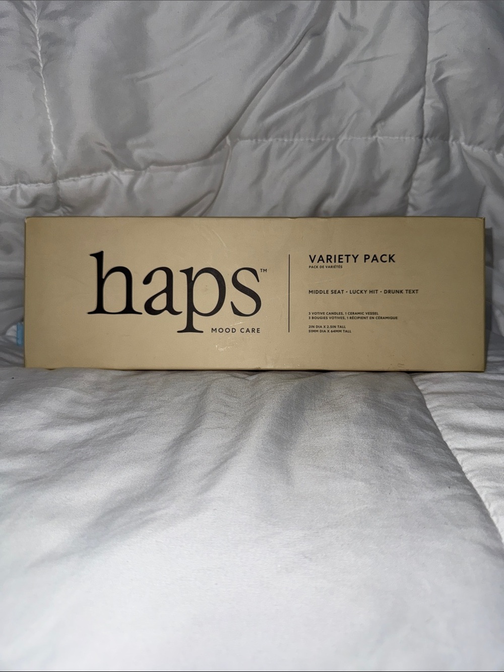 Mood Care Variety Pack Candles - Beige
